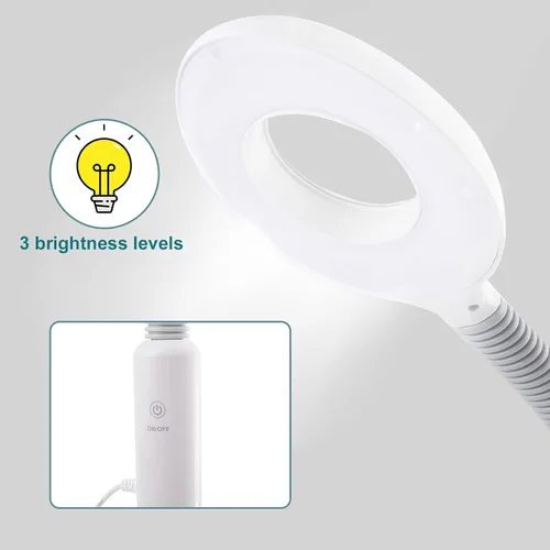 Miniatura 5 de Vaporizador facial 2 en 1 de Winado con luz de magnificación 5X, limpieza profunda para el cuidado personal de la piel, humidificador profesional