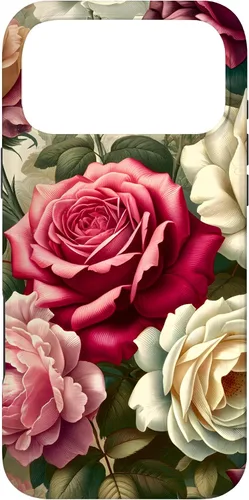 Miniatura 20 de Funda con diseño floral para iPhone 11 Pro Max, diseño victoriano vintage