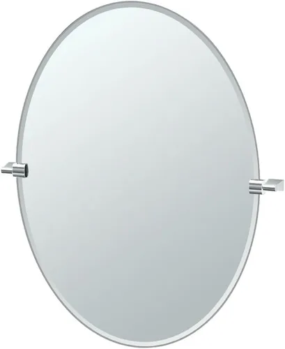 Miniatura 12 de Gatco 4379SM Bleu, Espejo Rectangular Pequeño, Cromado, 24 Pulgadas