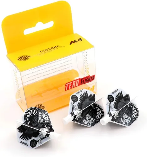 Miniatura 6 de CUESOUL TERO AK4 Plumas para dardos Forma estándar/Forma escudo/Forma diamante Forma estándar-águila azul