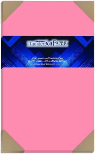 Miniatura 15 de Cubierta de papel de cartón de color rosa brillante de 440.9 lbs – Tarjeta de receta de 3.0 x 5.0 in, foto, tamaño del marco: cartulina