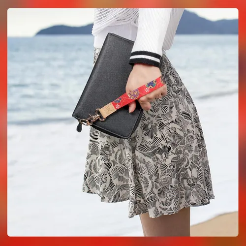 Miniatura 7 de Ecovision - Llavero con correa para llaves, llaveros de pulsera con 2 argollas para llaves para mujer
