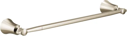 Miniatura 11 de Moen YB0324BG Flara - Toallero individual de 24 pulgadas, oro cepillado
