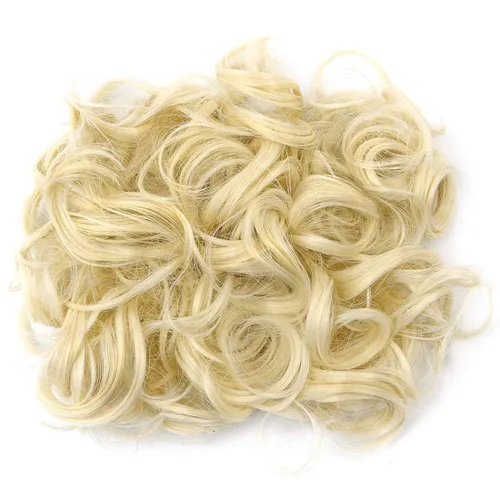 Miniatura 2 de Extensiones de moño de cabello rizado desordenado, moño updo, chignons fáciles de estirar, extensiones de cola de caballo
