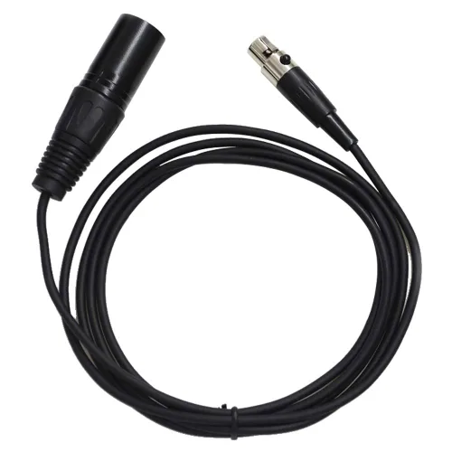 Cable XLR Plug a Mini XLR - 3Pin a Mini, hembra a macho, 5 pies/4.9 ft