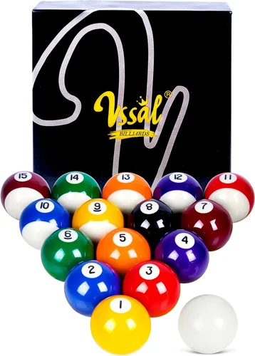 Miniatura 8 de Juego de bolas de billar para mesa de billar, diseño de mármol, remolino y estilo clásico, juego de 16 bolas