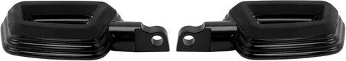 Miniatura 6 de TCT-MOTORPARTS Estriberas de estilo de montaje macho negro para Harley Touring Street Glide Softail