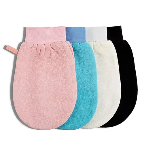 Manopla exfoliante para exfoliante corporal, guante exfoliante Revive Glow Keesa, guante exfoliante de baño coreano, guantes exfoliantes profundos