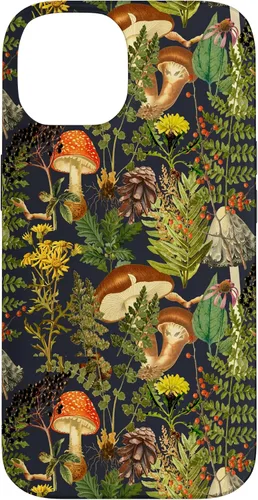 Miniatura 4 de Mushroom Woodland Scene elderberries Fungi Nature Shrooms Case for iPhone 17