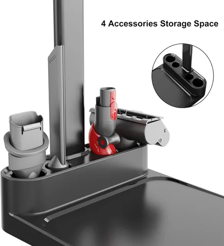Miniatura 5 de Estación de acoplamiento y almacenamiento Foho compatible con soporte de aspiradora para Dyson V7 V8 V10 V11 V12 V15 SV18 SV21, soporte