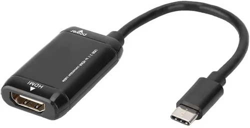 Tangxi USB a adaptador,USB3.1 USB C a puerto hembra,Convertidor de cable gráfico de vídeo 1080P para teléfonos móviles,HDTV, monitor, proyector