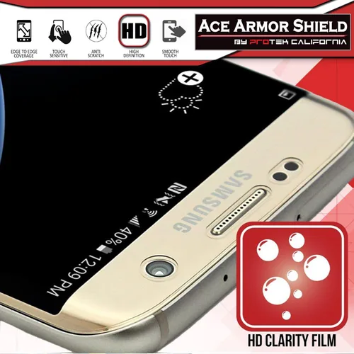 Miniatura 6 de Protector de pantalla Ace Armor Shield (6 unidades) Premium HD impermeable compatible con Apple Watch Series 6 de 1.575 pulgadas (1.575 in)