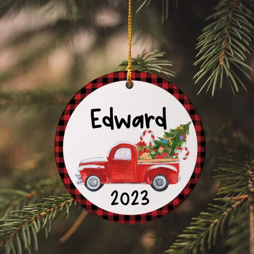 Miniatura 5 de Personalized Christmas Ornament Weddding 2023 Christmas Ornaments Customized Decor Gifts Friendship Add a Touch of Love to Your Christmas