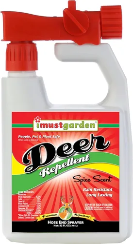 Miniatura 6 de I Must Garden - Concentrado repelente de ciervos – 1 galón: aroma a especias en aerosol para plantas – Ingredientes naturales – Hace 10 galones