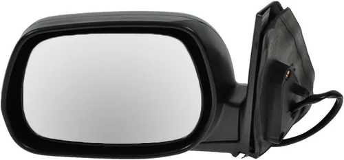 Miniatura 120 de TRQ Espejo plegable con calefacción eléctrica del lado del conductor con indicador de punto ciego pintura a juego negro liso compatible con Kia