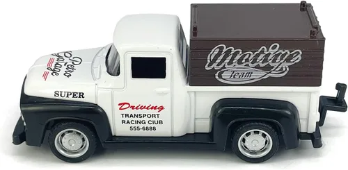 Miniatura 8 de VIIGER Camión Pickup Remolcador de Tráiler Juguete Cámper RV Autocaravana Juguetes para Niños Modelo de Auto de Metal Fundido a Presión