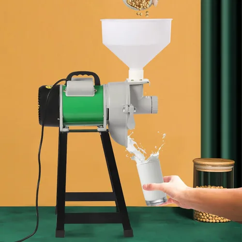 Miniatura 3 de Molinillo eléctrico de grano de 2200 W, molinillo de maíz para alimentación húmeda, molino de harina, molinillo de cereales de grano, arroz, maíz