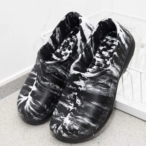 Miniatura 6 de Zapatos de chef para hombres y mujeres, zuecos de cocina para hombre, zapatos de cocina para hombre, zapatos de trabajo de enfermera, zapatos