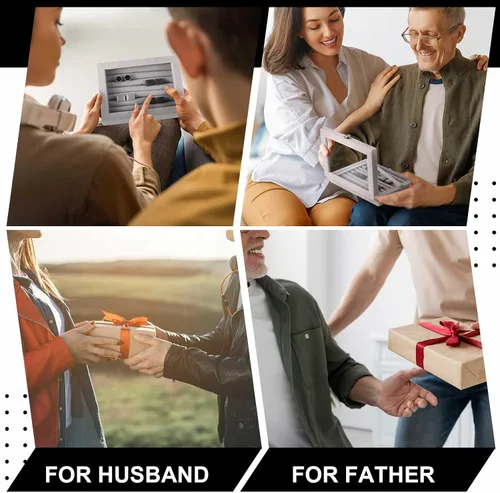 Miniatura 6 de Quelay La caja de gemelos para hombre incluye 412 pares de gemelos, vitrina de joyería con hebilla de metal para hombres, regalo de boda y negocios