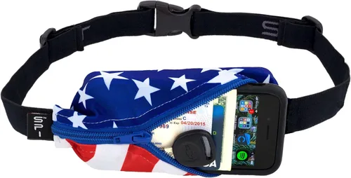 Miniatura 5 de SPIbelt Cinturón para correr para mujeres y hombres, soporte para teléfono para correr, riñonera para correr, soporte para teléfono, cinturón