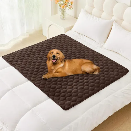 Miniatura 107 de Smiry Funda Impermeable para Cama de Perro, Manta Suave Reversible para Mascotas, Lavable a Prueba de Fugas para Gatos y Perros, Funda para Sofá