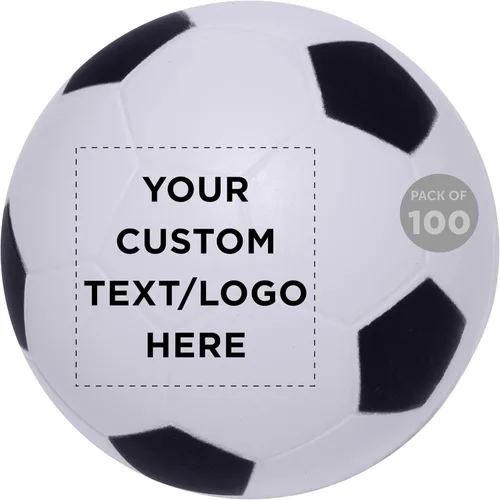 Miniatura 22 de DISCOUNT PROMOS Juego de 100 bolas de béisbol personalizadas para apretar, paquete a granel personalizado, perfecto para regalos promocionales
