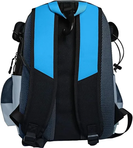 Miniatura 4 de Mochila juvenil de tamaño perfecto para atletas de 8 a 14 años, a diferencia de las mochilas grandes y voluminosas de tamaño adulto, con 2 soportes