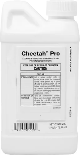 Miniatura 2 de Nufarm Cheetah Pro Glufosinato Asesino de hierba de amplio espectro, 16 onzas líquidas