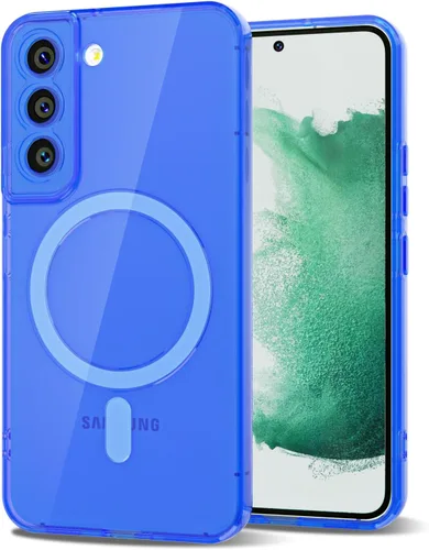 Miniatura 44 de Svanove Funda para Samsung Galaxy S22 Transparente Compatible con Magsafe Silicone, Funda Magnética Mag Safe Transparente Delgada Bonita, Estética