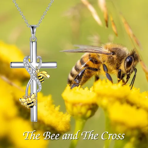 Miniatura 5 de POPLYKE Regalos para el Día de la Madre para mamá, collar de cruz de joyería regalos para madre, hija, abuela, plata de ley 925, collar con colgante