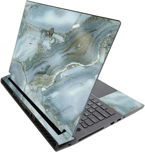 Miniatura 322 de MightySkins - Skin brillante con purpurina para Alienware M17 R3 (2020) y M17 R4 (2021) - Diversión de los años 90 Acabado duradero con purpurina