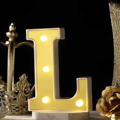 Miniatura 21 de Efavormart - Letrero 3D con luz LED de 6 pulgadas, color dorado con número 0, espejo frontal blanco cálido, funciona con pilas, brillo 72H