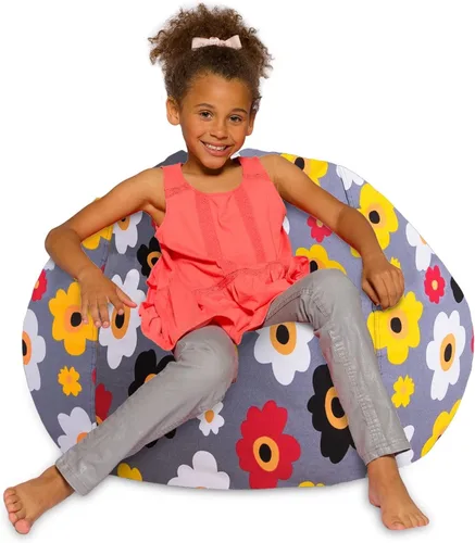 Miniatura 12 de Posh Beanbags - Sillón puff Azul Rey Sólido