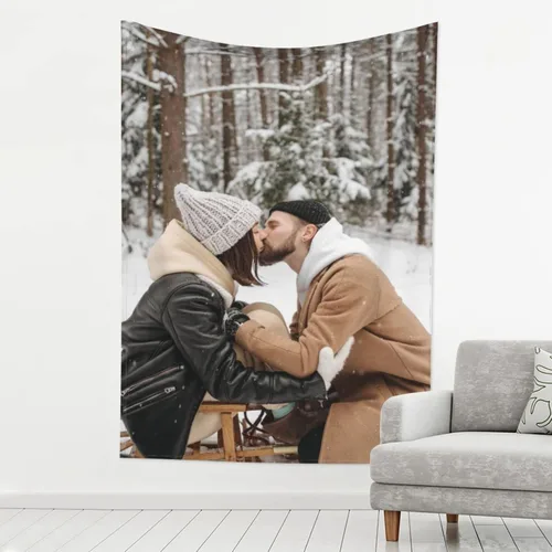 Miniatura 2 de Telón de fondo personalizado con imagen de carga, telón de fondo personalizado con nombre, foto personalizado, póster de pared, regalos para boda
