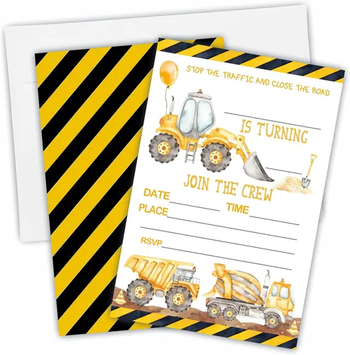 Miniatura 5 de Invitación de fiesta de cumpleaños de coche de carreras de 2ª, creciendo dos invitaciones rápidas de fiesta para niños, adolescentes, niños y niñas