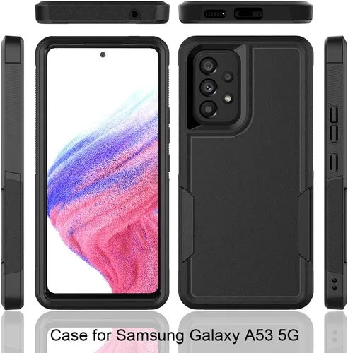 Miniatura 115 de Jeylly Compatible con Samsung Galaxy A22 5G Funda, Funda Samsung A22 5G con 2pcs protectores de pantalla de vidrio templado