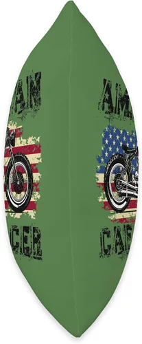 Miniatura 2 de American Cafe Racer Motorcycle Apparel and Merch American Cafe Racer Biker Men Women Adult Teens Boys Girls Throw Pillow, 16x16, Multicolor