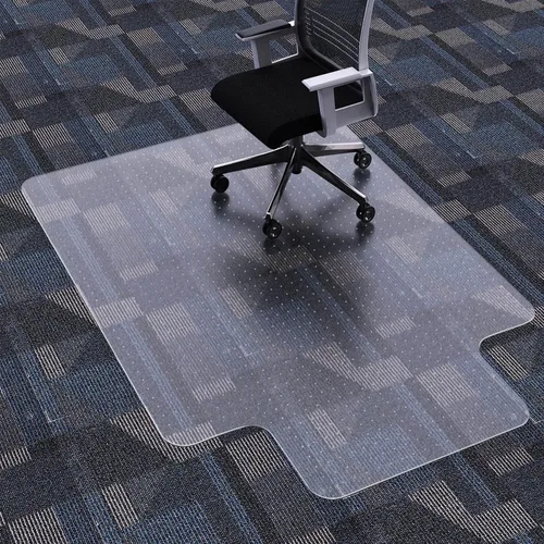 Miniatura 9 de FuturHydro Tapete para silla de oficina para suelo de madera dura, 36 x 48 pulgadas, tapete transparente para silla de computadora, tapete