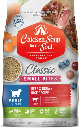 Miniatura 11 de Chicken Soup for The Soul All Natural Premium Small Bites - Alimento seco para perros adultos, primer ingrediente de carne real, sin subproductos