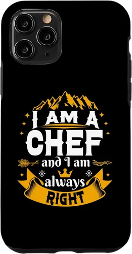 Miniatura 10 de iPhone 15 Chef Always Right For Men Unique Ideas Cooking Cook Case