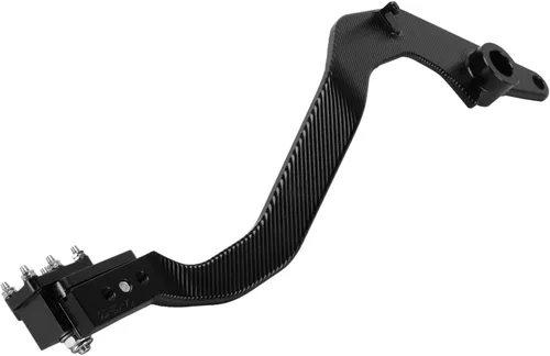 Miniatura 5 de JFG RACING Palanca de pedal de freno trasero plegable para motocicleta CNC para KLR 650 KLR650 2020-2023 ADV negro