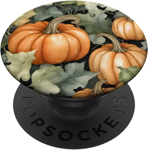 Miniatura 6 de PopSockets MagSafe PopGrip para iPhone con diseño estético de flores de otoño para mujer