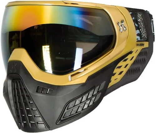 HK Army Paintball KLR - Máscara térmica antivaho Blackout Gold