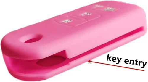 Miniatura 2 de Funda de goma de silicona para llavero compatible con Mazda 3, 5, 6, Mazda CX-7