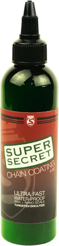 SILCA Super Secret - Lubricante para cadena de bicicleta, cera líquida para limpiar, suavizar y silenciar, lubricante para bicicleta ultrarrápido,
