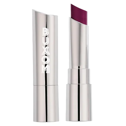 Miniatura 10 de Buxom Lápiz labial satinado completo, formulado con ácido hialurónico y cera de girasol, lápiz labial cremoso hidratante, acabado satinado, ligero