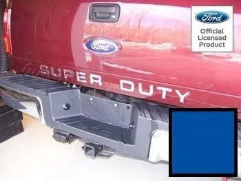 Miniatura 29 de 2008-2016 Insertos de letras para portón trasero (calcomanías delgadas) de reemplazo para Ford F250 F350 F450 Super Duty (2008-2016) Bandera