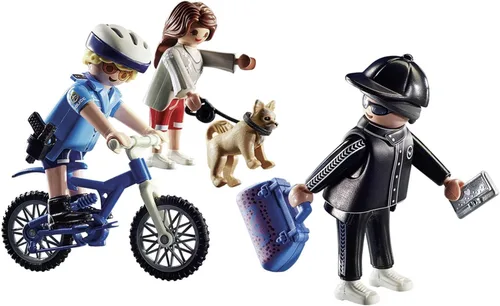 Miniatura 3 de Playmobil Persecución de ladrones de bancos
