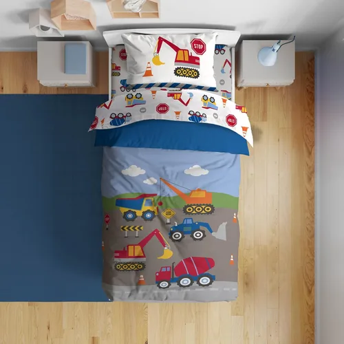 Miniatura 41 de Sunny Side Up Bluey & Friends - Juego de edredón tamaño completo, ropa de cama infantil de 7 piezas, incluye edredón, sábanas y funda de almohada