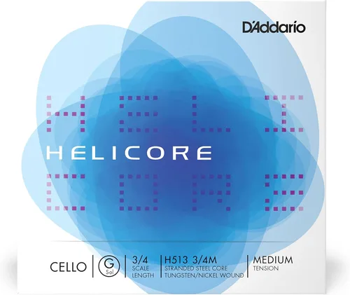 Miniatura 13 de D'Addario Helicore - Cuerda de violonchelo simple, escala 1/2, tensión media